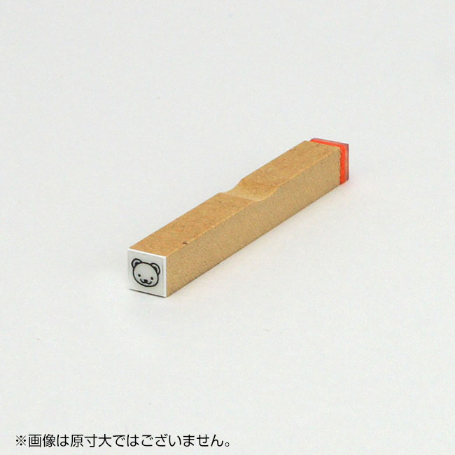 消しゴムはんこNo.247 ちびくまクレープ 消しゴムはんこNo.247 ちびくまクレープ