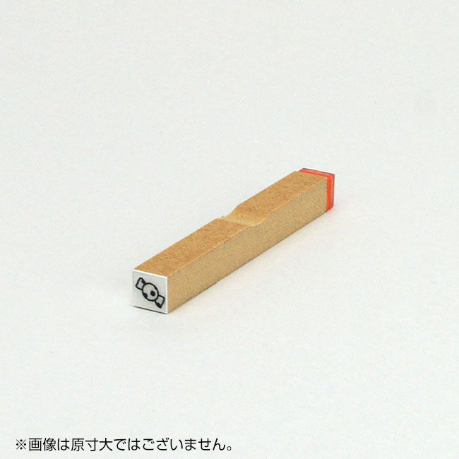 チェック ゴム印 【キャンディ】枠なし サイズ：6mm×6mm