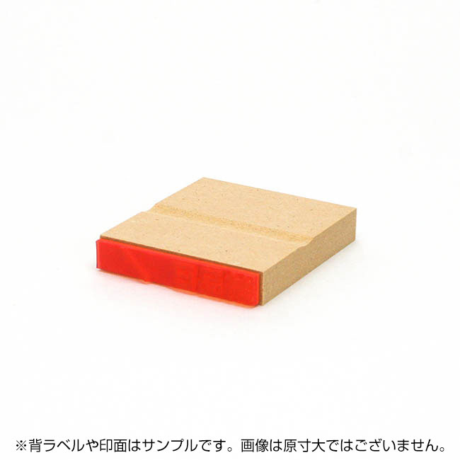 一般用途[感光樹脂]  データ入稿 木台ゴム印 9×51mm