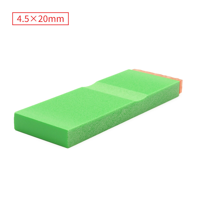 データ入稿 カラー台木ゴム印 4.5×20mm