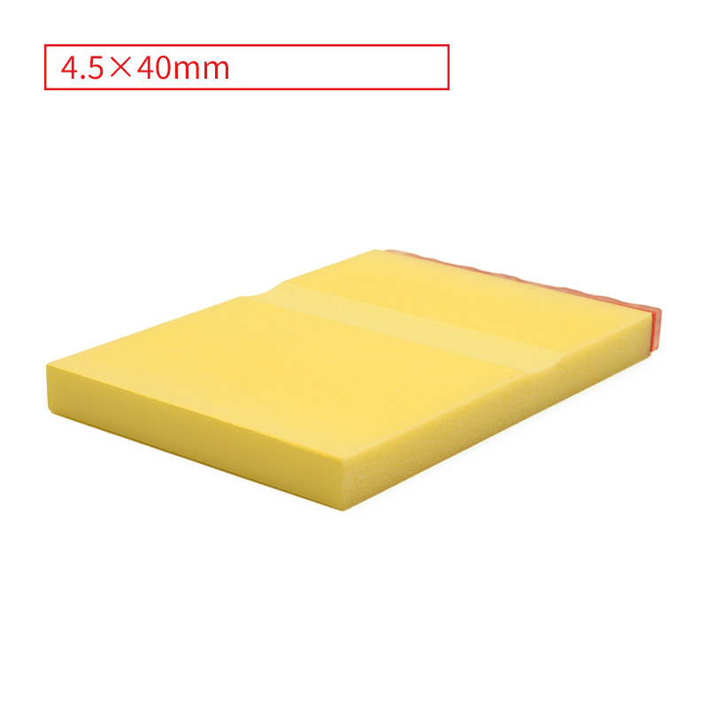 データ入稿 カラー台木ゴム印 4.5×40mm