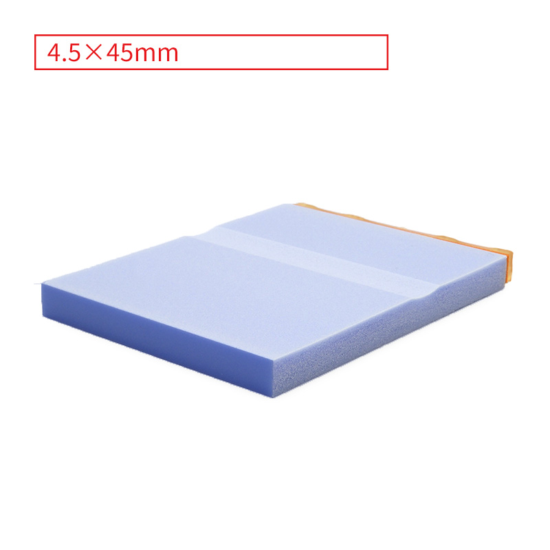 データ入稿 カラー台木ゴム印 4.5×45mm