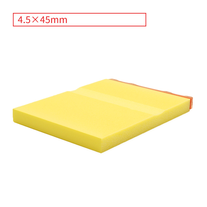 データ入稿 カラー台木ゴム印 4.5×45mm