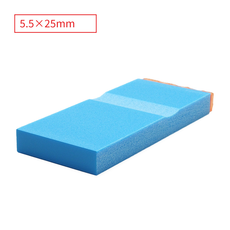 データ入稿 カラー台木ゴム印 5.5×25mm