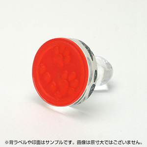 一般用途[感光樹脂]  データ入稿 アクリル・プラ台ゴム印  直径48mm