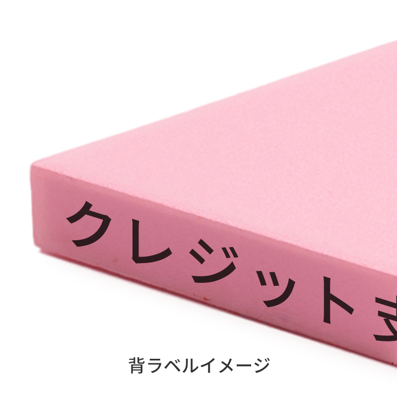 テキスト入稿 カラー台木ゴム印 4.5×20mm