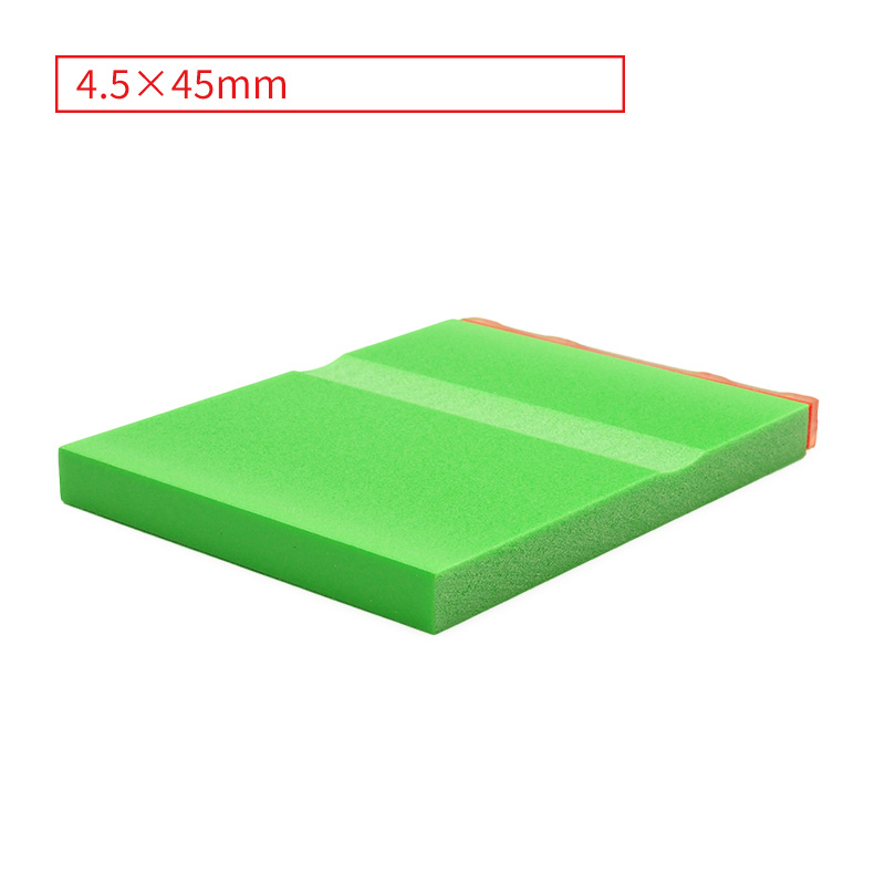 テキスト入稿 カラー台木ゴム印 4.5×45mm