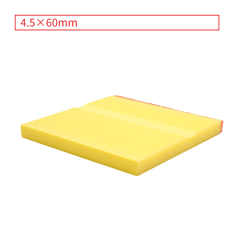 テキスト入稿 カラー台木ゴム印 4.5×60mm