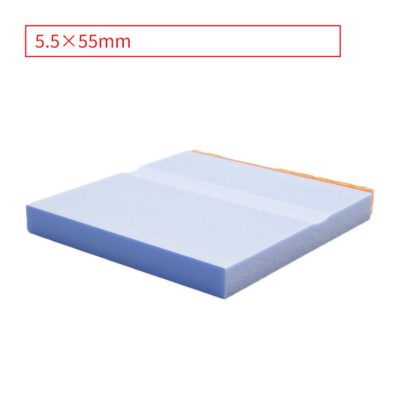 テキスト入稿 カラー台木ゴム印 5.5×55mm