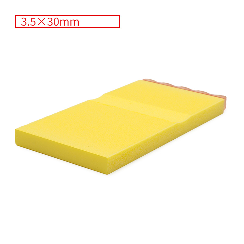 カラー台木科目印 ゴム印サイズ:3.5×30mm