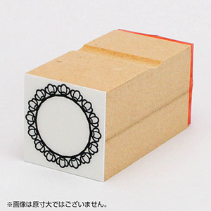 レーススタンプ サイズ：30mm×30mm レーススタンプ2