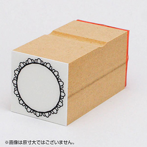 レーススタンプ サイズ：30mm×30mm レーススタンプ6