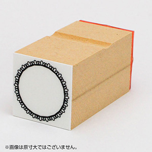 レーススタンプ サイズ：30mm×30mm レーススタンプ7