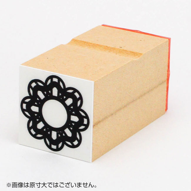 レーススタンプ サイズ:30mm×30mm レーススタンプ12