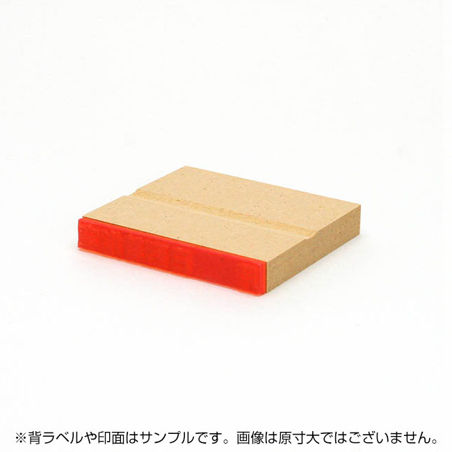 一般用途[感光樹脂]  オンライン入稿 木台ゴム印 9×66mm