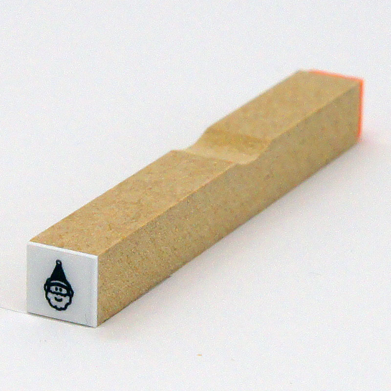 イラストスタンプ サイズ：8mm×8mm サンタクロース