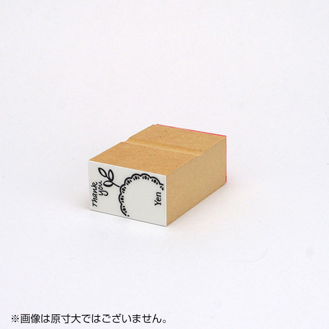 タグスタンプ サイズ:23×39mm Thank you・Yen