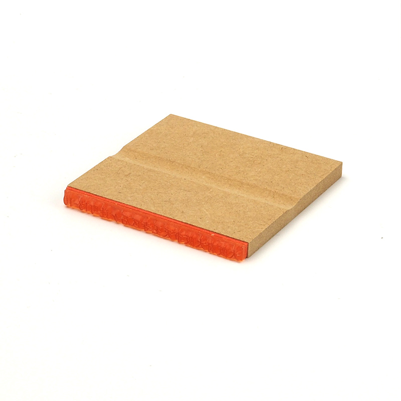 一般用途[感光樹脂]  データ入稿 木台ゴム印 3.5×59mm