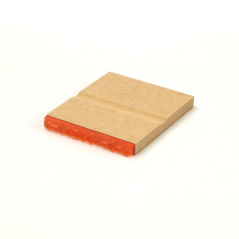 一般用途[感光樹脂]  データ入稿 木台ゴム印 4.5×48mm