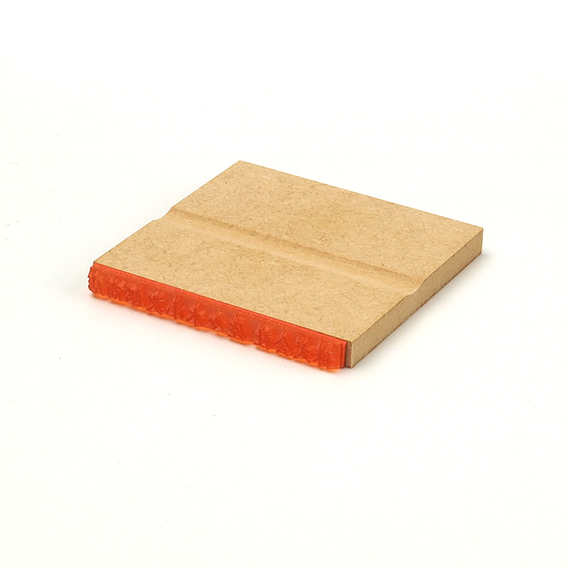 一般用途[感光樹脂]  データ入稿 木台ゴム印 4.5×58mm