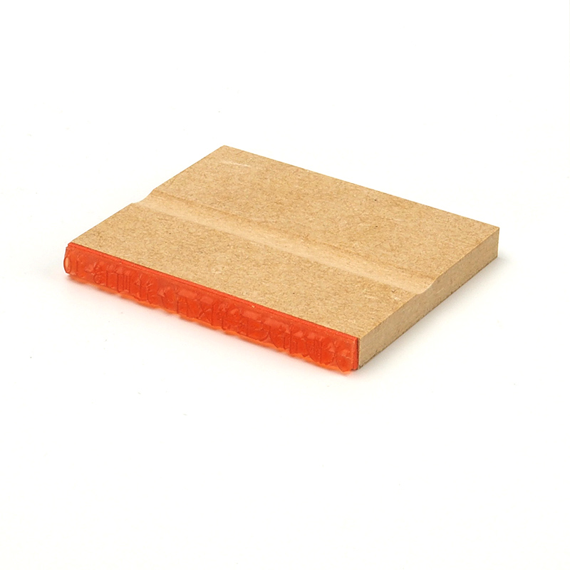 一般用途[感光樹脂]  データ入稿 木台ゴム印 5.5×69mm