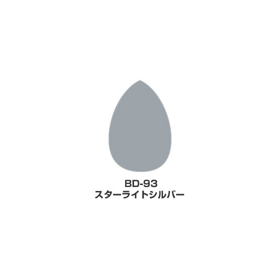ツキネコ/ブリリアンス・デュードロップ単色/  BD-93/スターライトシルバー