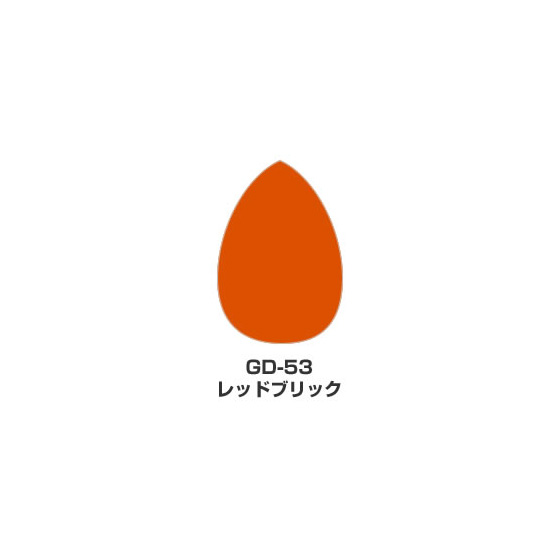 ツキネコ/バーサマジック　デュードロップ単色/GD-53/レッドブリック
