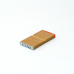 一般用途[感光樹脂]  データ入稿 一行印 5×28mm 8文字程度